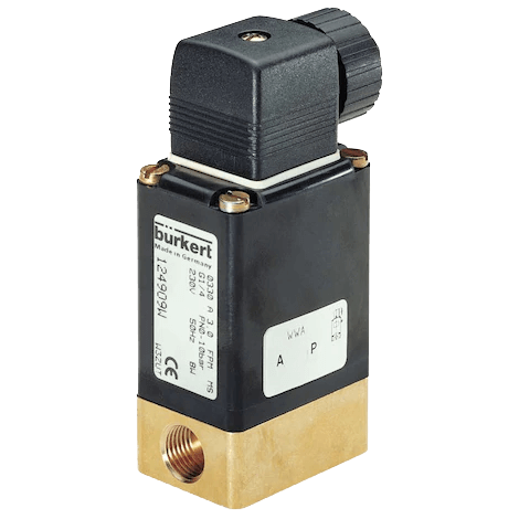 Burkert Direct-Acting 2/2 or 3/2-Way Pivoted Armature Valve, 0330 Ex